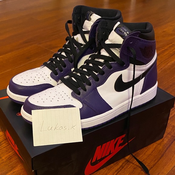 Jordan 1 high court purple - Picture 1 of 10